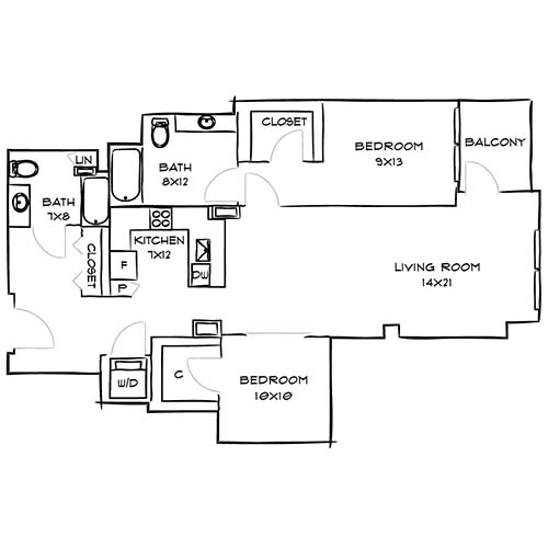 Floor Plan Diagram