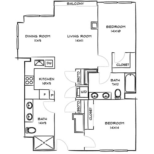 Floor Plan Diagram