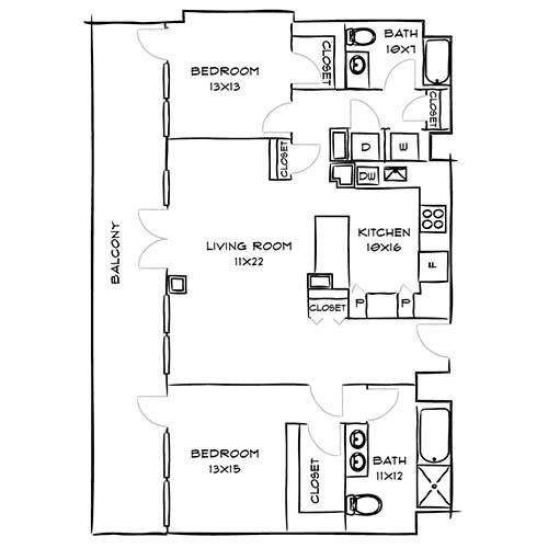 Floor Plan Diagram